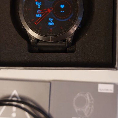 Garmin Epix Gen 2 Sapphire Titanium smartwatch like new, premium active
