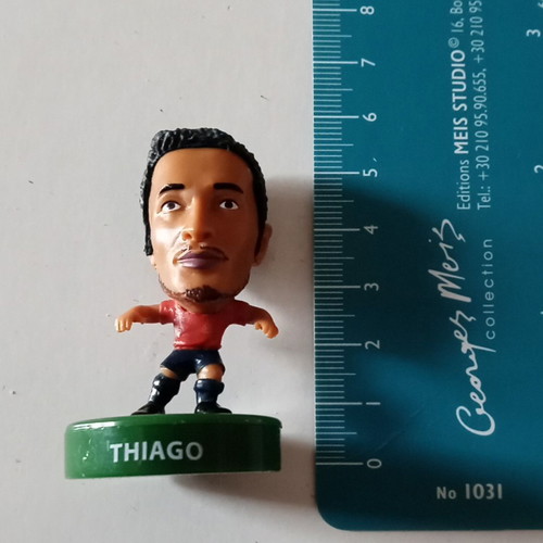 Συλλεκτική πλαστική φιγούρα Thiago Νο11 σαν καινούργια με φανέλα Εθνικής Ισπανίας