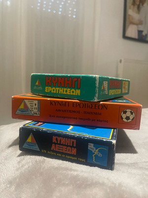Vintage board question games used, pack
