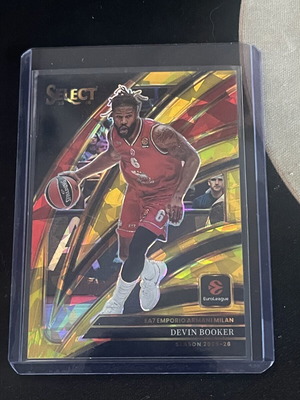 Devin Booker Panini Select numbered card /10 like new