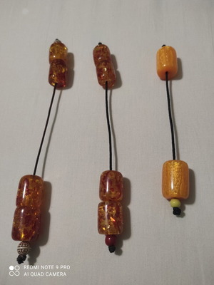 Begleri resin set of three, like new, 20-17-14 cm