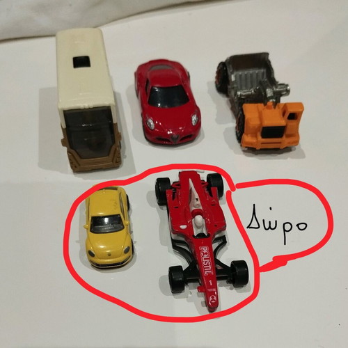 Matchbox toy cars used, pack of 3 with gift