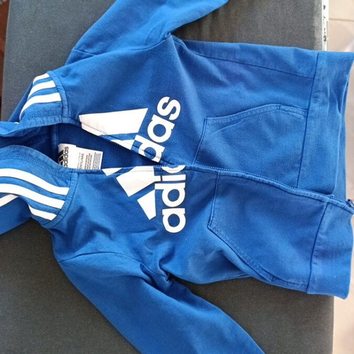Adidas sweatshirt used, blue, 4 years old