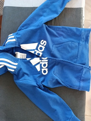 Adidas sweatshirt used, blue, 4 years old