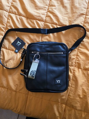 Ynot? Milano shoulder bag black new eco-leather