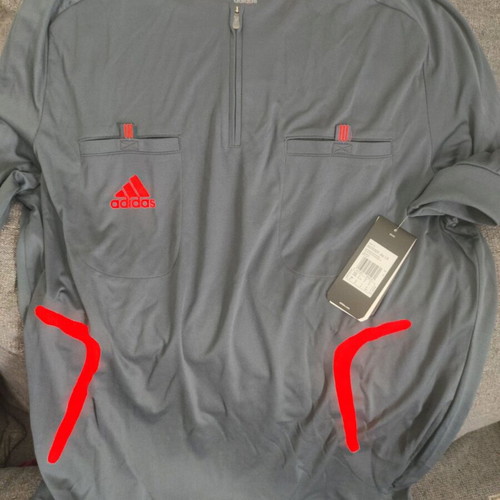 Adidas long-sleeve gray shirt size XL new