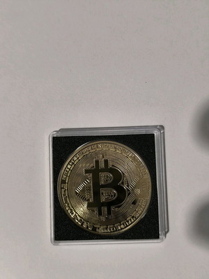 Metal bitcoin coin new, excellent quality