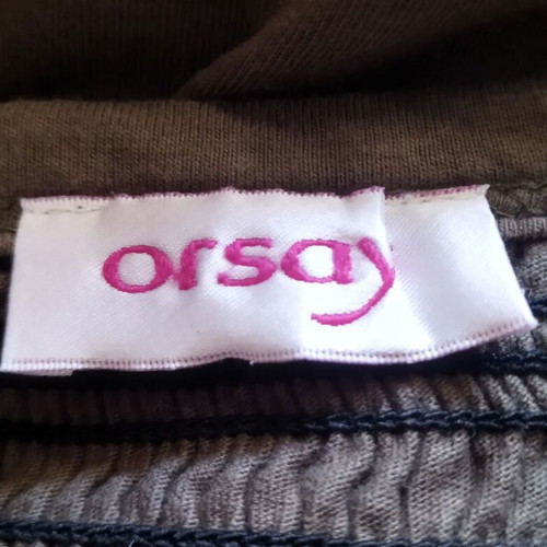 Orsay sleeveless long top like new, olive green, cotton
