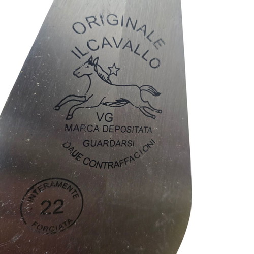 Ατσάλινο μυστρί κτιστών 220mm επαγγελματικό, made in Italy