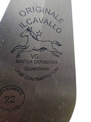 Ατσάλινο μυστρί κτιστών 220mm επαγγελματικό, made in Italy