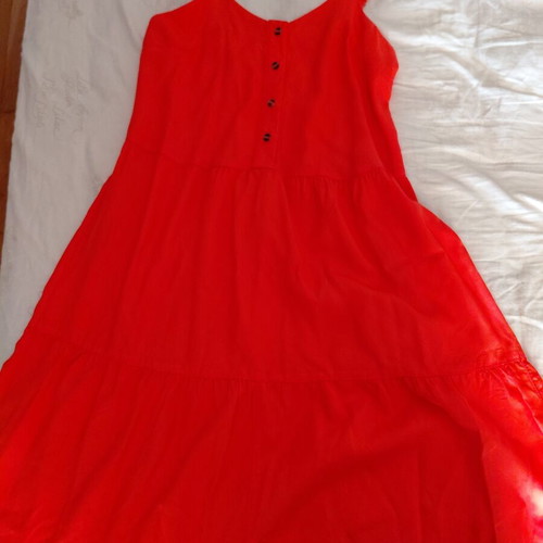 Esmara dress, orange, size L, lyocell fabric