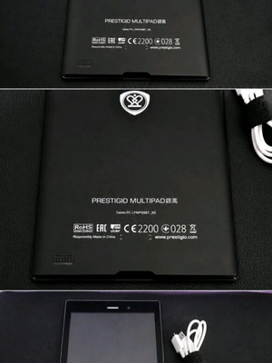 Multipad Prestigio μεταχειρισμένο σε καλή κατάσταση με καλώδιο φόρτισης