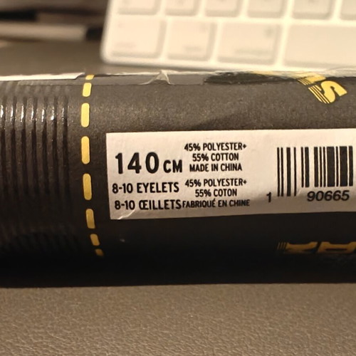 Dr. Martens 140cm Round Marl Shoe Laces new, grey and blue polyester