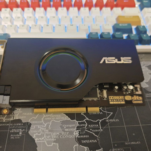 Asus Xonar D2/pm PCI Sound Card like new