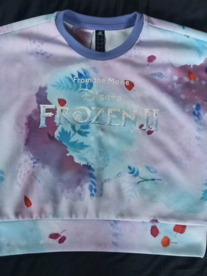 Adidas Frozen 2 kids sweatshirt used, size 110