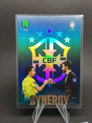 Panini Top Class Marquinhos - Alisson Synergy collectible card like new