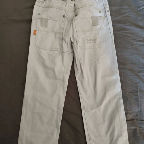 Children's pants used, white, for 13-14 years old