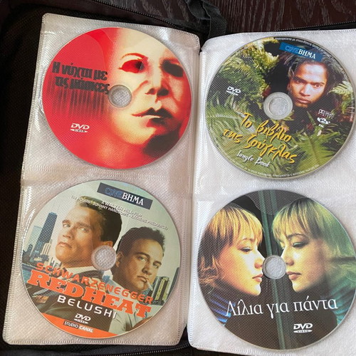 DVD movies pack of 38 in album