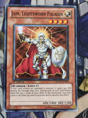 Jain Lightsworn Paladin Effect Monster κάρτα σαν καινούργιο