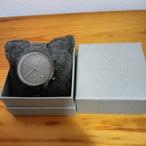Obaku and Q&Q watches like new, men's, gray