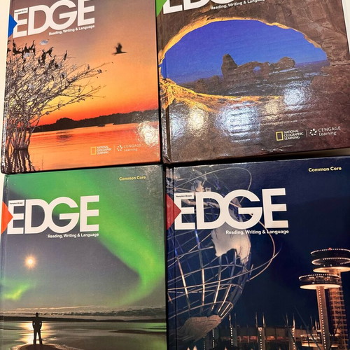 Professional English Set National Geographic EDGE like new, 4 volumes