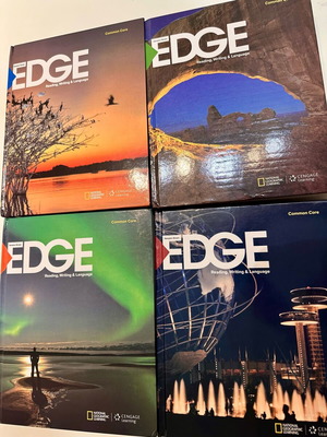 Professional English Set National Geographic EDGE σαν καινούργιο, 4 τόμοι