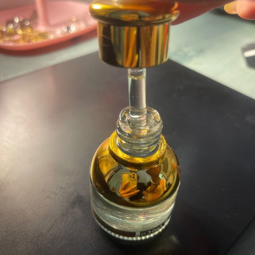 La vie en rose facial oil by Dimitra Katsafadou like new for oily acne-prone skin