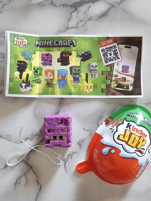 Kinder Joy Minecraft VC329 Καινούργιο