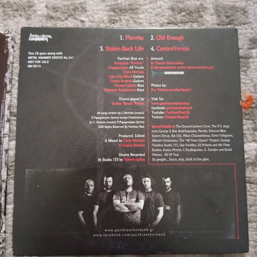 Hammer CDs like new, pack of 4, rock