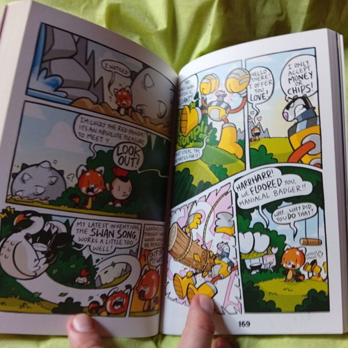 Bunny vs Monkey: Rise of the Maniacal Badger comic book used, English