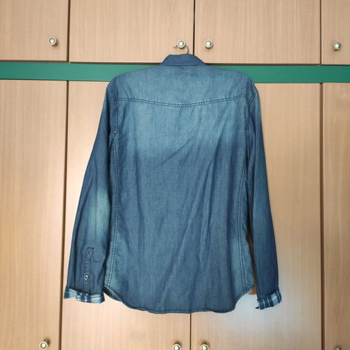 X-Three men's denim shirt like new, blue, size L