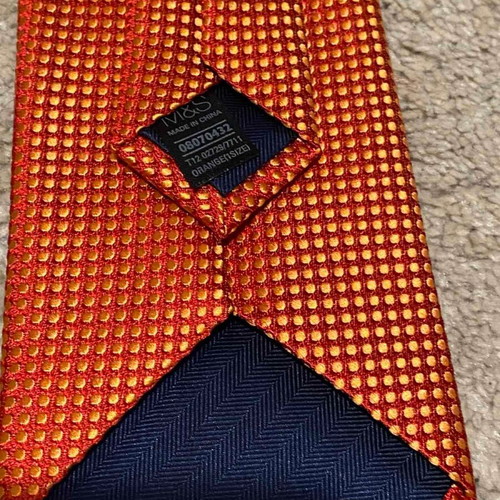 Marks & Spencer tie like new, red No 53