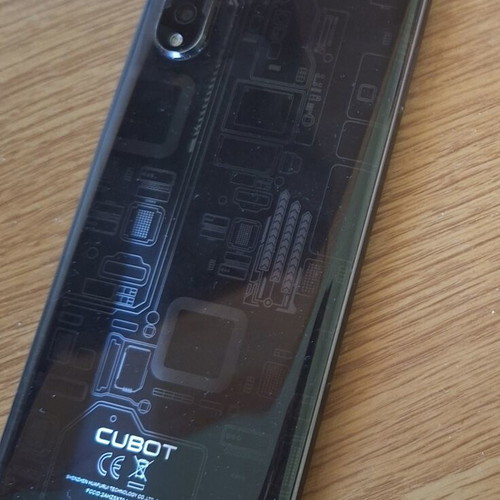 Cubot X70 smartphone used, 12GB RAM, 256GB, screen needs replacement