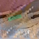 Benetton women's shirt like new, white, linen fabric