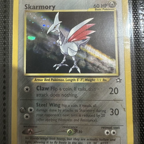 Skarmory 13/111 Holo Neo Genesis Pokémon card used