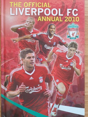 The Official Liverpool FC Annual 2010 like new