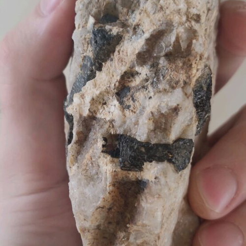 Tourmaline in pegmatite new, Greek collectible piece