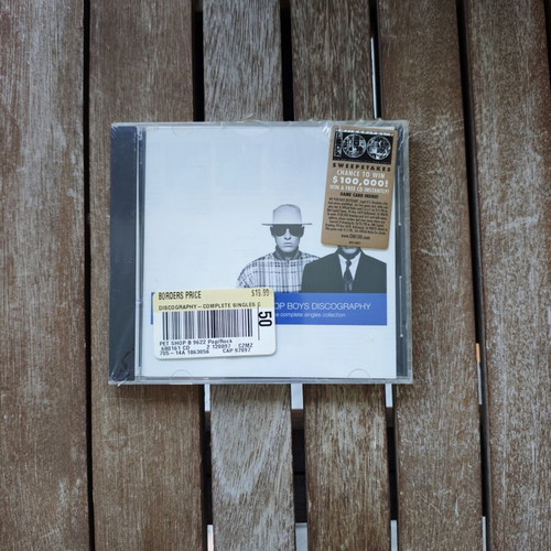 Pet Shop Boys Discography The Complete Singles Collection CD sealed