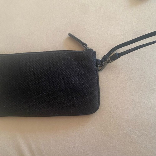 Nine West black wristlet bag like new