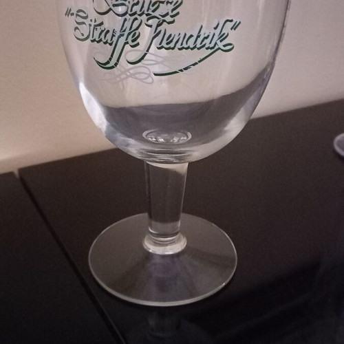 Collectible glasses from famous Belgian beer houses like new