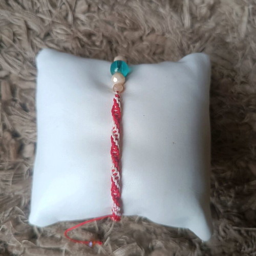 Martaki bracelet new handmade with macrame and beads