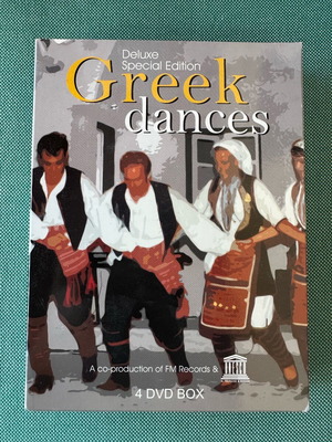 Greek Dances 4 DVD like new, traditional dances from all over Greece