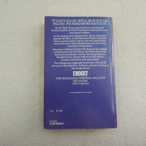 Book Jack Higgins Exocet used, English