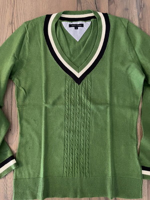 Tommy Hilfiger sweater like new, green, size M