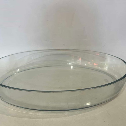 Marinex oval heat-resistant dish used 6x39x27