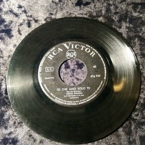 Sergio Endrigo-Aria di neve 7" used, entechno genre