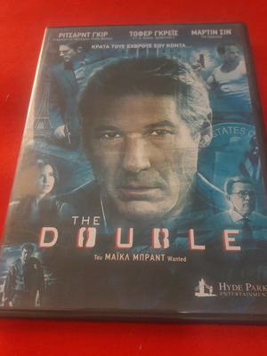 DVD The Double καινούργιο, περιπέτεια με υπότιτλους