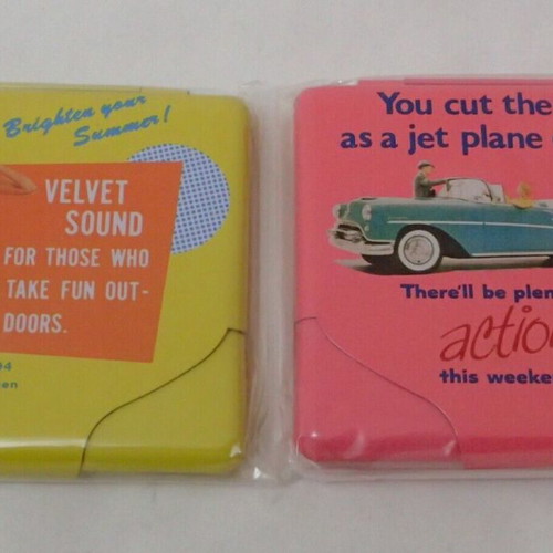 Reisenthel Programm München vintage cigarette cases set of 2 unused