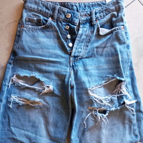Bershka jeans like new, blue, size S