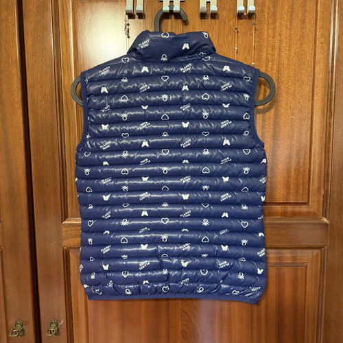 Benetton Sleeveless Jacket Unisex Size 7-8 Like New Blue